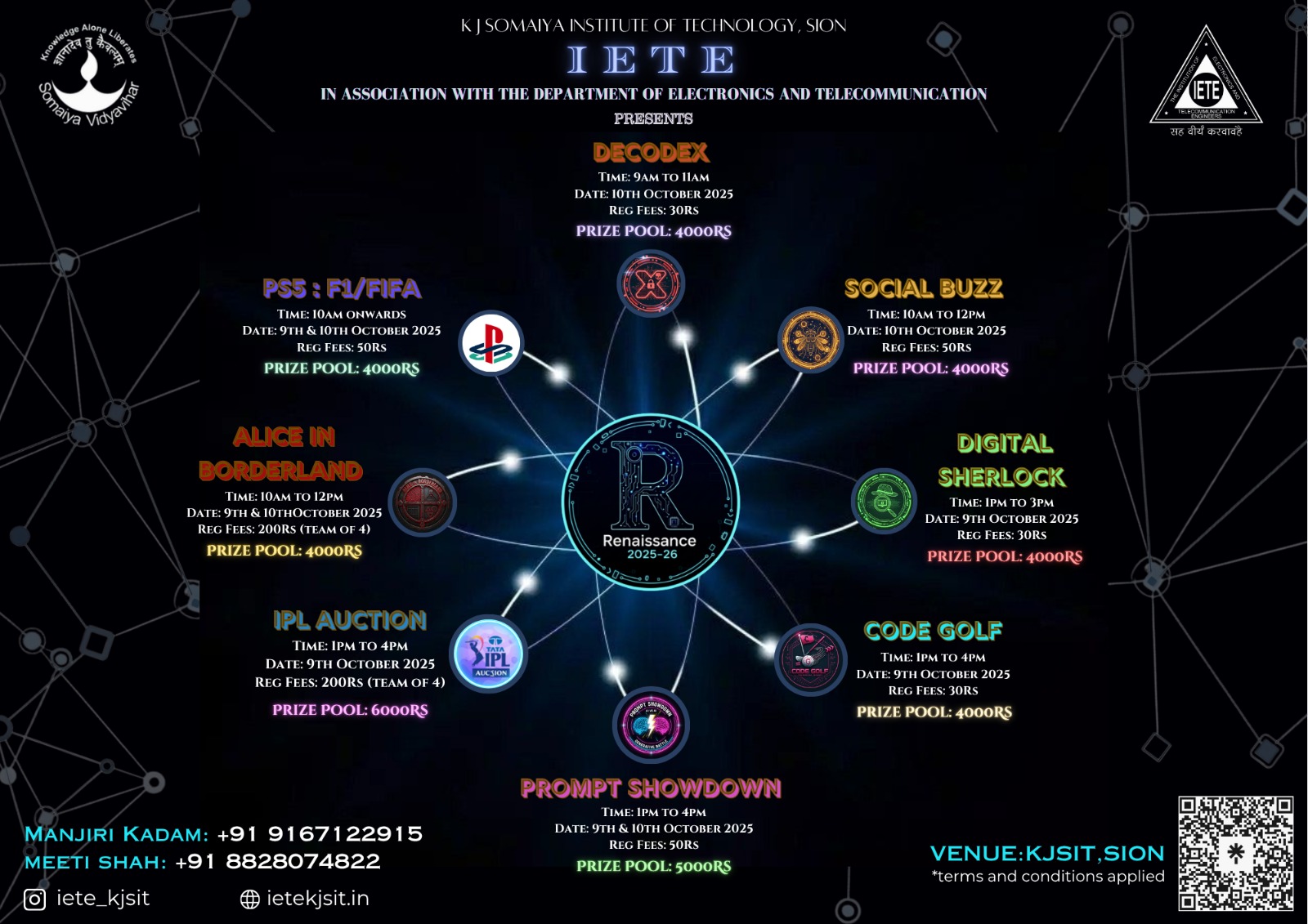 Renaissance 2025 - IETE KJSIT TechFest